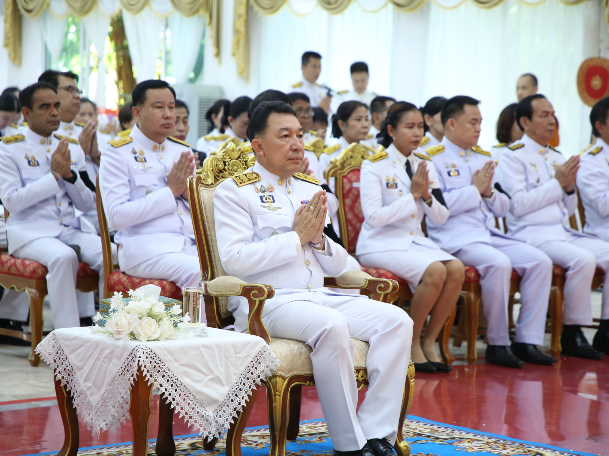title - สำนักงานการปฏิรูปที่ดินจังหวัดเพชรบูรณ์เข้าร่วม พิธีบำเพ็ญกุศลสัตตมวาร ถวายเป็นพระราชกุศลแด่สมเด็จพระเจ้าลูกเธอ เจ้าฟ้าพัชรกิติยาภา นเรนทิราเทพยวดี กรมหลวงราชสาริณีสิริพัชร มหาวัชรราชธิดา 